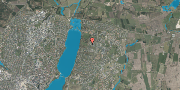 Oversvømmelsesrisiko fra vandløb på Fennebakken 231, 8800 Viborg