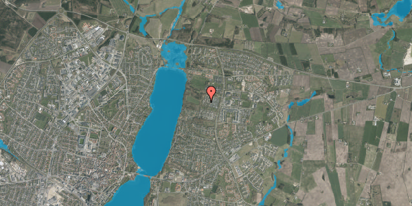 Oversvømmelsesrisiko fra vandløb på Fennebakken 233, 8800 Viborg