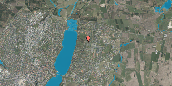 Oversvømmelsesrisiko fra vandløb på Fennebakken 245, 8800 Viborg