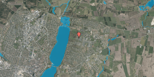 Oversvømmelsesrisiko fra vandløb på Fennebakken 265, 8800 Viborg