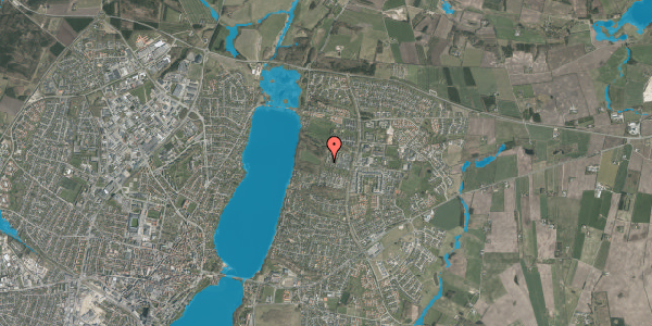 Oversvømmelsesrisiko fra vandløb på Fennebakken 283, 8800 Viborg