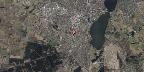Oversvømmelsesrisiko fra vandløb på Firkløvervej 4, 2. tv, 8800 Viborg