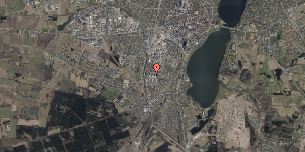 Oversvømmelsesrisiko fra vandløb på Firkløvervej 15, 1. th, 8800 Viborg