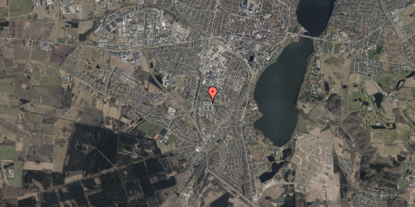 Oversvømmelsesrisiko fra vandløb på Firkløvervej 17, 2. th, 8800 Viborg