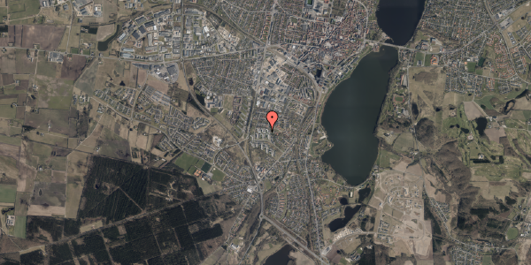 Oversvømmelsesrisiko fra vandløb på Firkløvervej 23, 2. tv, 8800 Viborg