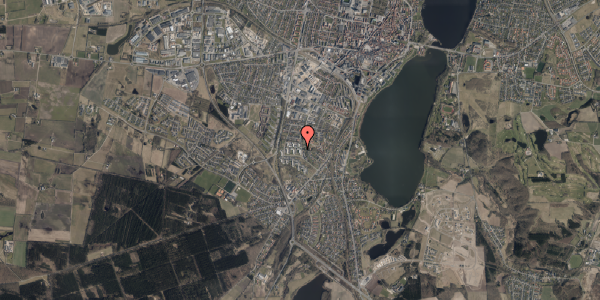 Oversvømmelsesrisiko fra vandløb på Firkløvervej 30, st. th, 8800 Viborg