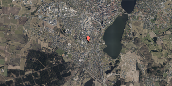 Oversvømmelsesrisiko fra vandløb på Firkløvervej 32, 2. th, 8800 Viborg