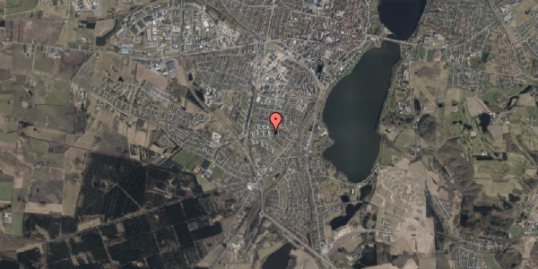 Oversvømmelsesrisiko fra vandløb på Firkløvervej 36, st. th, 8800 Viborg