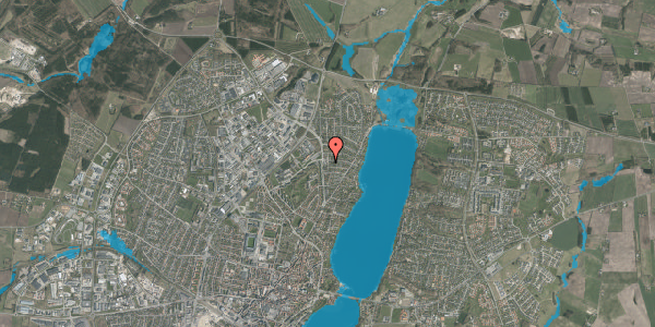 Oversvømmelsesrisiko fra vandløb på Frejasvej 27, 8800 Viborg