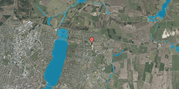 Oversvømmelsesrisiko fra vandløb på Fristruphøjvej 96, 1. tv, 8800 Viborg