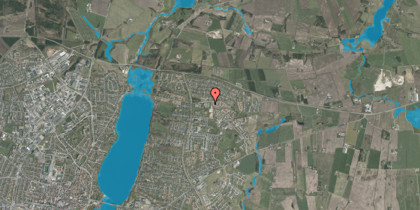 Oversvømmelsesrisiko fra vandløb på Fristruphøjvej 148, 1. th, 8800 Viborg