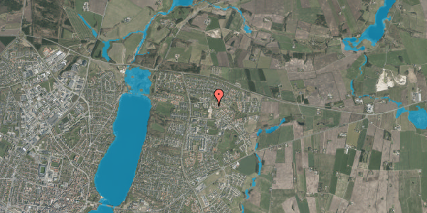 Oversvømmelsesrisiko fra vandløb på Fristruphøjvej 192B, 8800 Viborg