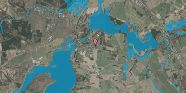Oversvømmelsesrisiko fra vandløb på Fyrrestien 2, 8800 Viborg