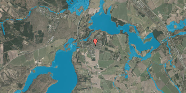Oversvømmelsesrisiko fra vandløb på Fyrrestien 6, 8800 Viborg