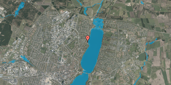 Oversvømmelsesrisiko fra vandløb på Gefionsvej 4, 8800 Viborg