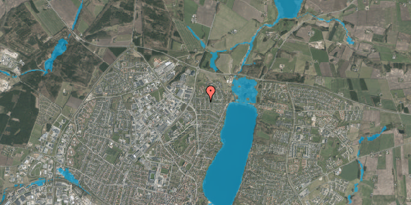 Oversvømmelsesrisiko fra vandløb på Gerdsvej 10, 8800 Viborg