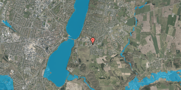 Oversvømmelsesrisiko fra vandløb på Gl. Randersvej 9, 8800 Viborg