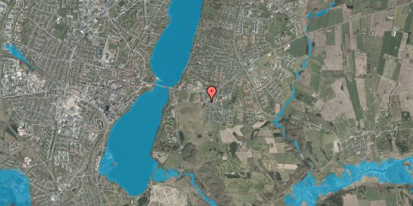Oversvømmelsesrisiko fra vandløb på Gl. Randersvej 16B, 8800 Viborg