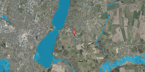 Oversvømmelsesrisiko fra vandløb på Gl. Randersvej 20, 8800 Viborg