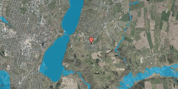 Oversvømmelsesrisiko fra vandløb på Gl. Randersvej 34A, 8800 Viborg