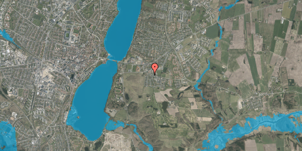 Oversvømmelsesrisiko fra vandløb på Gl. Randersvej 34C, 8800 Viborg