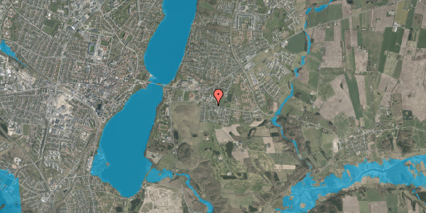 Oversvømmelsesrisiko fra vandløb på Gl. Randersvej 38, 8800 Viborg