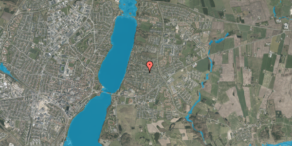 Oversvømmelsesrisiko fra vandløb på Grævlinghøjen 5, 8800 Viborg