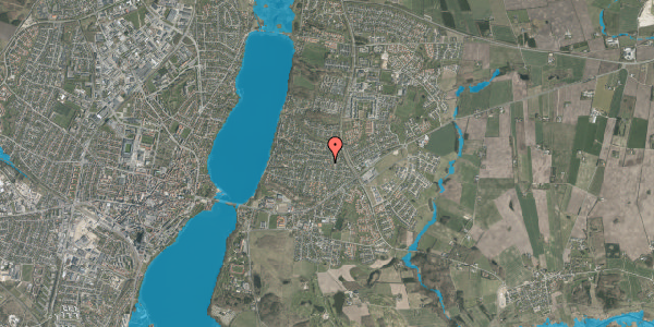 Oversvømmelsesrisiko fra vandløb på Grævlinghøjen 16, 8800 Viborg