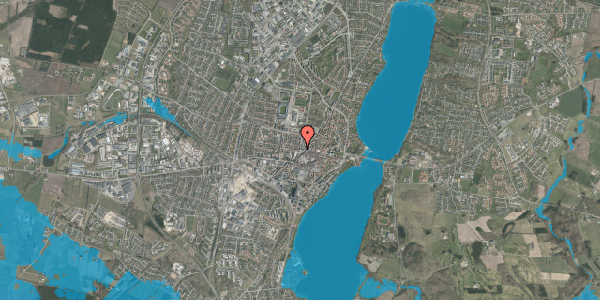 Oversvømmelsesrisiko fra vandløb på Grønnegade 7, 1. 8, 8800 Viborg