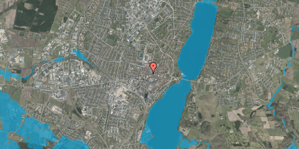 Oversvømmelsesrisiko fra vandløb på Grønnegade 9, 8800 Viborg