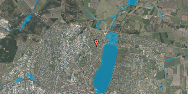 Oversvømmelsesrisiko fra vandløb på Guldfaxevej 31, 8800 Viborg