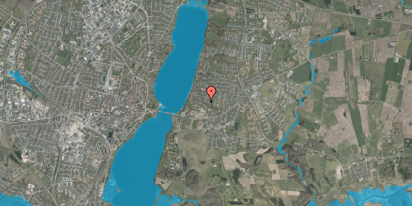 Oversvømmelsesrisiko fra vandløb på Gyvelhøjen 5, 8800 Viborg