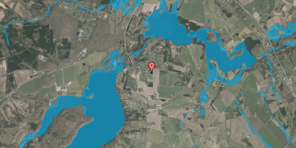 Oversvømmelsesrisiko fra vandløb på Gyvelstien 1, 8800 Viborg