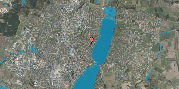 Oversvømmelsesrisiko fra vandløb på Hans Tausens Vej 12, 8800 Viborg