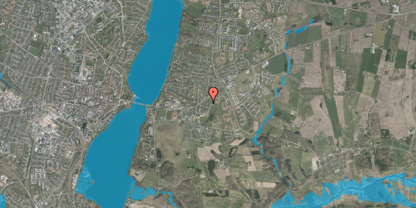 Oversvømmelsesrisiko fra vandløb på Havrevænget 5, 8800 Viborg