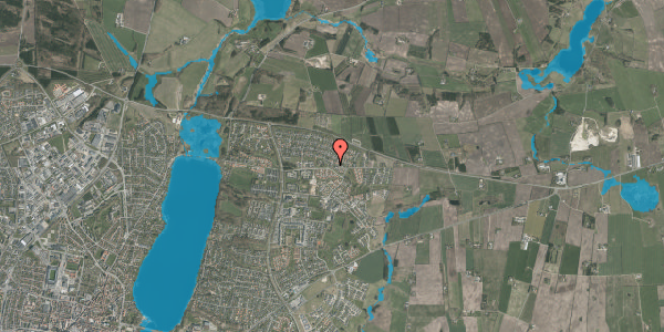 Oversvømmelsesrisiko fra vandløb på Hedebakken 71, 8800 Viborg