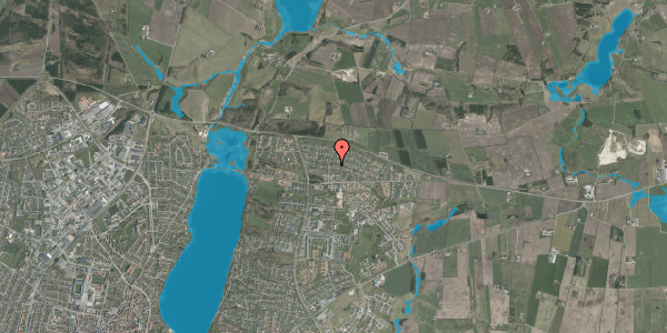 Oversvømmelsesrisiko fra vandløb på Hedeskrænten 67, 8800 Viborg