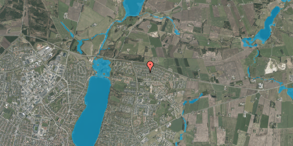 Oversvømmelsesrisiko fra vandløb på Hedeskrænten 76, 8800 Viborg