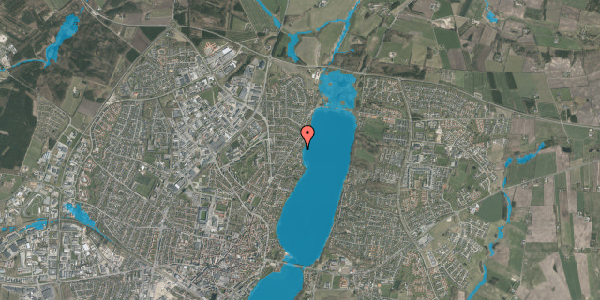 Oversvømmelsesrisiko fra vandløb på Hejmdalsvej 2, 8800 Viborg