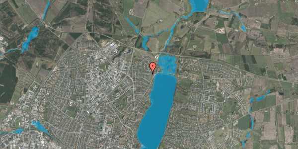 Oversvømmelsesrisiko fra vandløb på Hermodsvej 30, 8800 Viborg