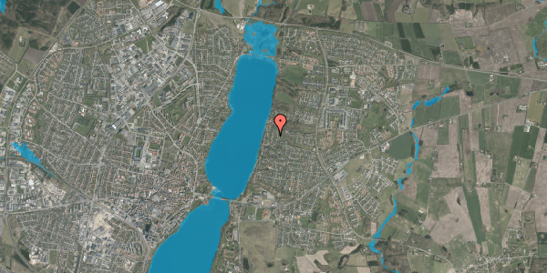 Oversvømmelsesrisiko fra vandløb på Houlkærshøjen 6, 8800 Viborg