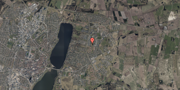 Oversvømmelsesrisiko fra vandløb på Houlkærvej 8, st. tv, 8800 Viborg