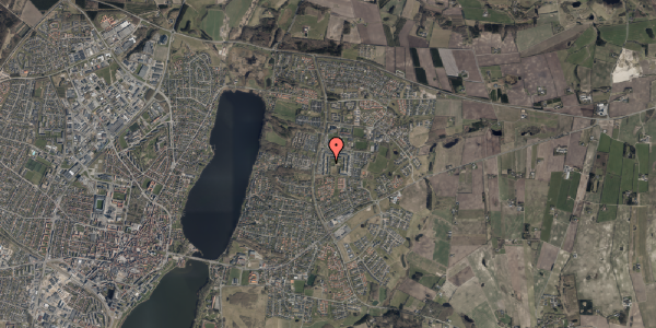 Oversvømmelsesrisiko fra vandløb på Houlkærvej 22, 1. mf, 8800 Viborg