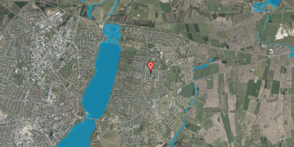 Oversvømmelsesrisiko fra vandløb på Houlkærvej 36, st. tv, 8800 Viborg