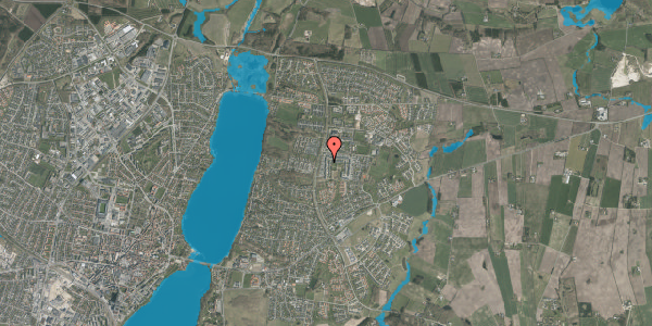 Oversvømmelsesrisiko fra vandløb på Houlkærvej 36, 2. th, 8800 Viborg