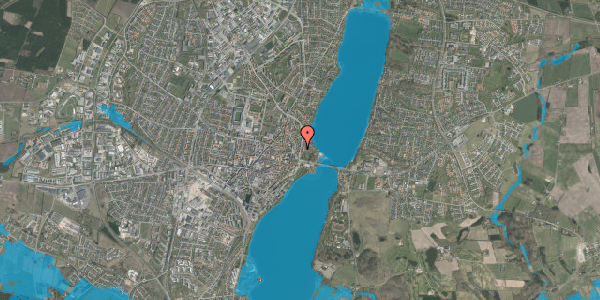 Oversvømmelsesrisiko fra vandløb på Sct. Ibs Gade 13, 8800 Viborg