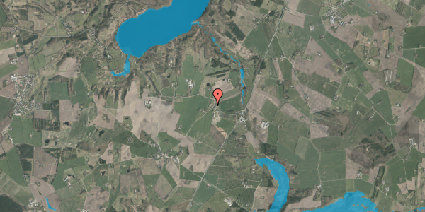 Oversvømmelsesrisiko fra vandløb på Katballevej 17, 8800 Viborg