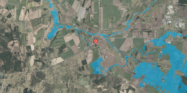 Oversvømmelsesrisiko fra vandløb på Keldbækvej 10, 8800 Viborg