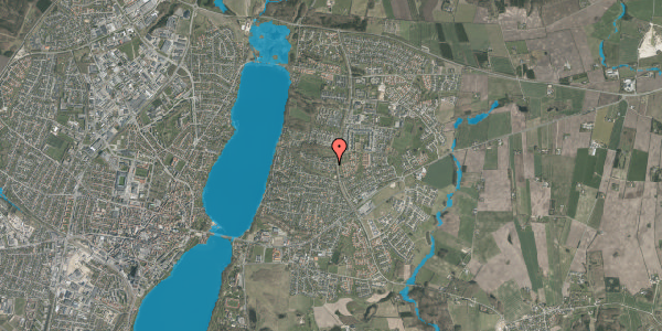 Oversvømmelsesrisiko fra vandløb på Kildebakken 1, 8800 Viborg
