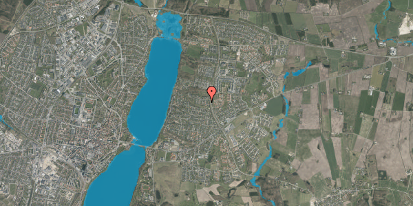 Oversvømmelsesrisiko fra vandløb på Kildebakken 5, 8800 Viborg
